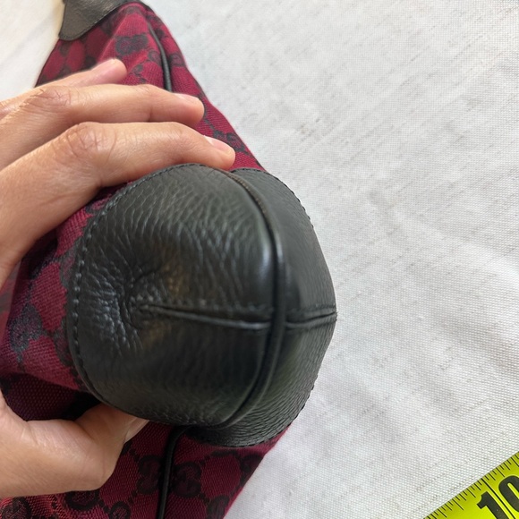 GUCCI PRE-OWENED RED GUCCI LOGO GG 2000-2015 - Picture 9 of 10